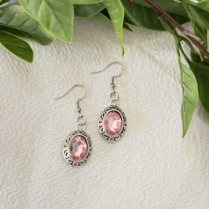Pink Vintage Earrings