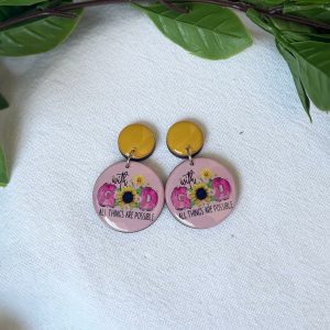 Inspirational Earrings