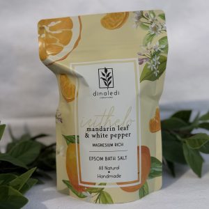 Mandarin Leaf And White Pepper Bath Salt