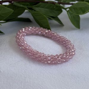Light Pink Beaded Bracelet