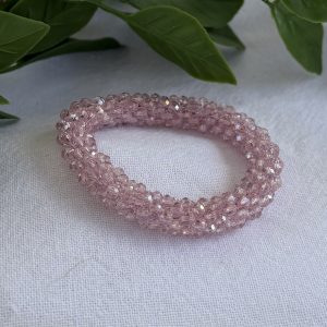 Light Pink Beaded Bracelet