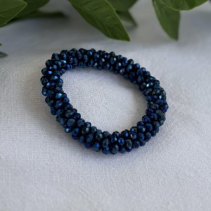 Royal Blue Beaded Bracelet