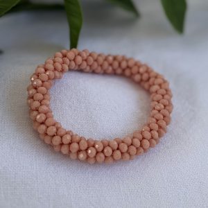 Nude Beaded Bracelet