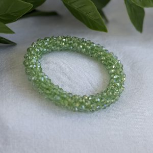 Green Beaded Bracelet