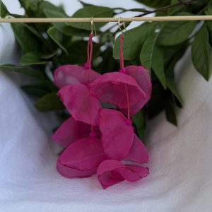 Pink Petal Earrings