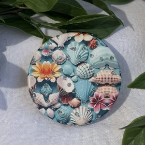 Sea Shell Travel Mirror