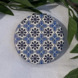 Blue Travel Mirror