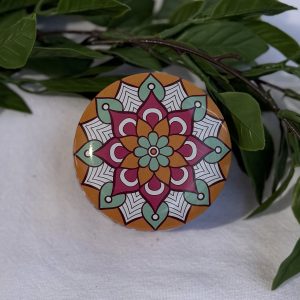 Mandala Candle