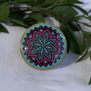 Mandala Candle