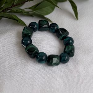 Green Beaded Bracelet