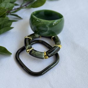 Green Bracelet Set