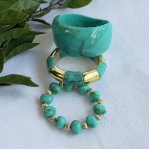 Teal Bracelet Set