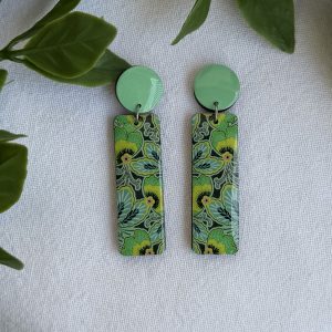 Green Earrings