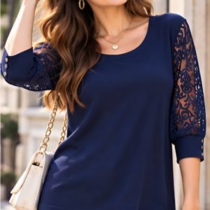Navy Blue Top