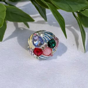 Silver Gem Ring