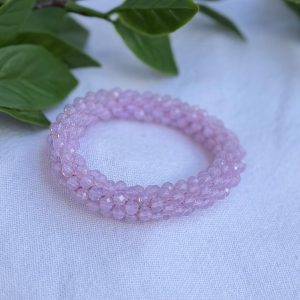 Pink Beaded Bracelet