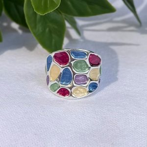 Multi Coulor Stretch Ring
