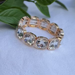 Gold Rhinestone Bracelet