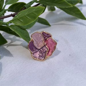 Purple Stretch Ring