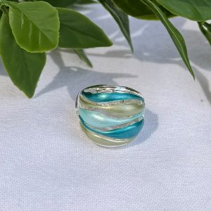 Multi Green Stretch Ring