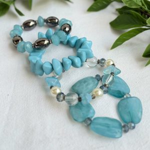 Blue Bracelet Set