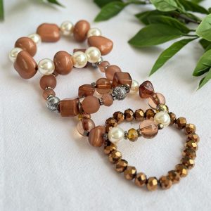 Brown Bracelet Set