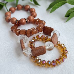 Brown Bracelet Set