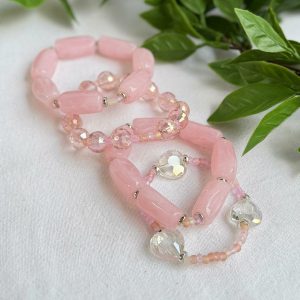 Pink Bracelet Set