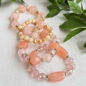 Pink Bracelet Set
