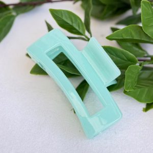 Mint Claw Clip