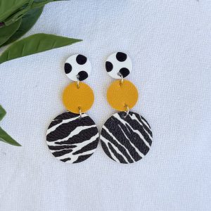 Multi Print Earrings